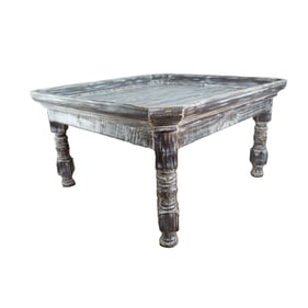 Bernards New Orleans Black Tray Cocktail Table