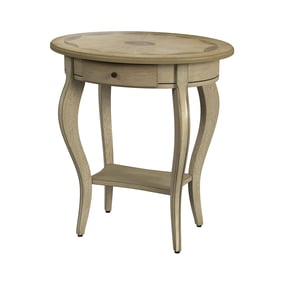 Butler Specialty Jeanette Beige Oval Accent Table