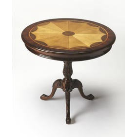 Butler Specialty Heritage Carissa Dark Brown Pedestal Table