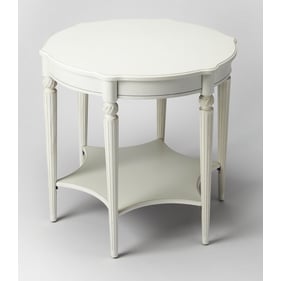 Butler Specialty Bainbridge White Accent Table