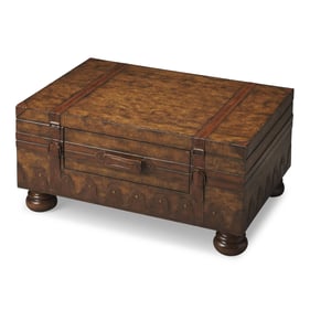 Butler Specialty Heritage Vasco Light Brown Trunk Table