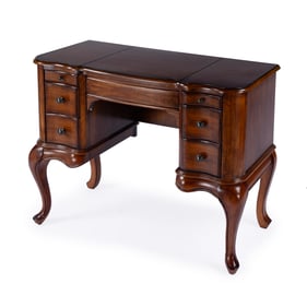 Butler Specialty Heritage Antique Cherry Charlotte Vanity Desk