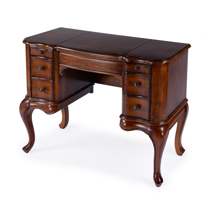 Butler Specialty Heritage Antique Cherry Charlotte Vanity Desk BSF-0735011