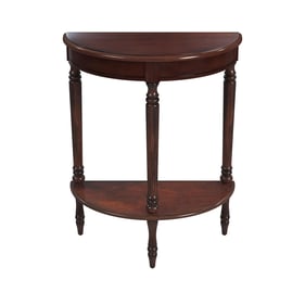 Butler Specialty Bellini Dark Brown Demilune Console Table