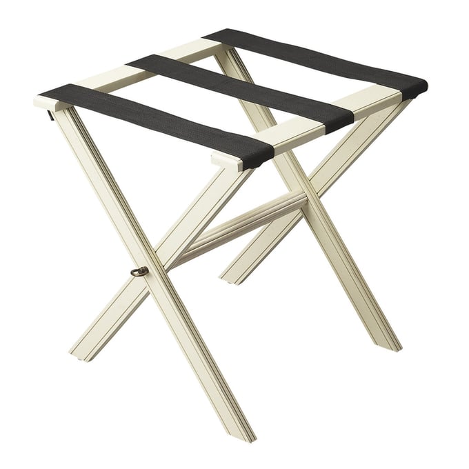 Butler Specialty Anthony Cottage White Luggage Rack BSF-1222222