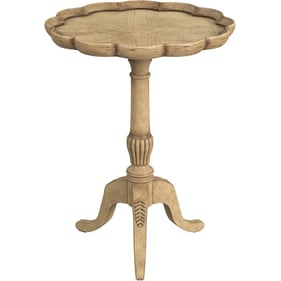 Butler Specialty Dansby Beige Pedestal Side Table