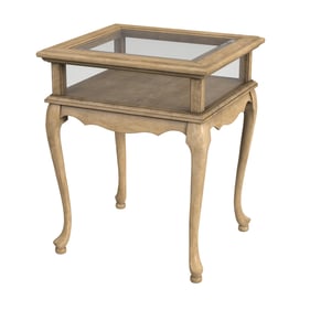 Butler Specialty Burton Antique Beige Curio Table