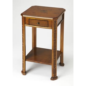 Butler Specialty Moyer Medium Brown Side Table With Storage