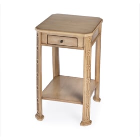 Butler Specialty Moyer Beige Side Table with Storage