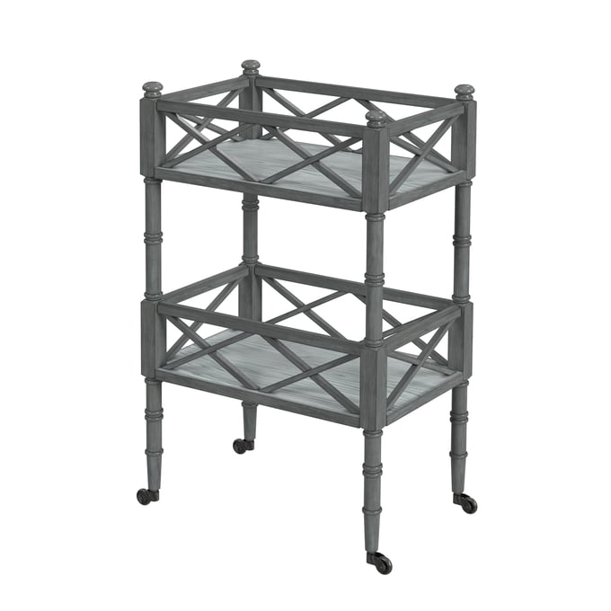 Butler Specialty Foster Gray 2 Tier Bar Cart BSF-1565418