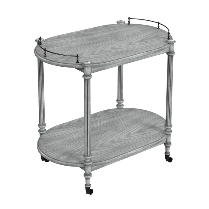 Butler Specialty Kathleen Gray 2 Tier Bar Cart BSF-1690418