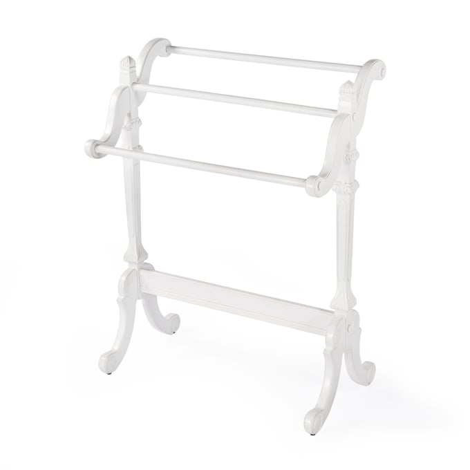 Butler Specialty Newhouse White Blanket Stand BSF-1910222