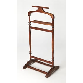 Butler Specialty Heritage Judson Medium Brown Valet Stand