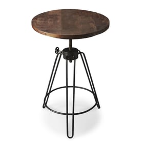 Butler Specialty Trenton Metal And Wood Side Table