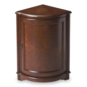 Butler Specialty Durham Dark Brown Corner Cabinet