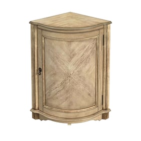 Butler Specialty Durham Beige Corner Cabinet