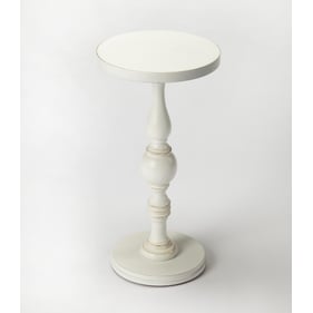 Butler Specialty Camilla White Pedestal Table