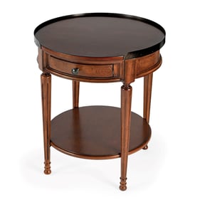 Butler Specialty Sampson Medium Brown Side Table With Storage