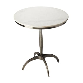 Butler Specialty Palmilla Marble And Metal Side Table