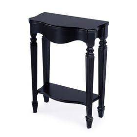 Butler Specialty Heritage Cheshire Ballerina Black Console Table