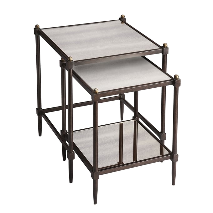 Butler Specialty Peninsula Gray Nesting Tables BSF-3047025