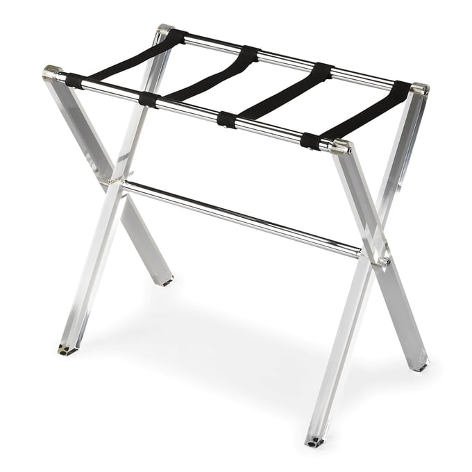 Butler Specialty Crystal Clear Luggage Rack BSF-3237140