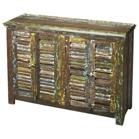 Butler Specialty Artifacts Haveli Assorted Reclaimed Wood 56 Inch Sideboard