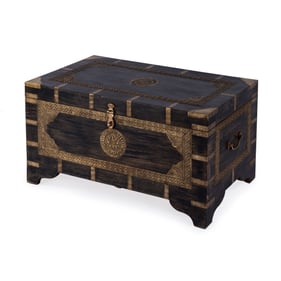 Butler Specialty Artifacts Nador Brown Storage Trunk Coffee Table