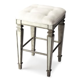 Butler Specialty Celeste Silver Bar Stool