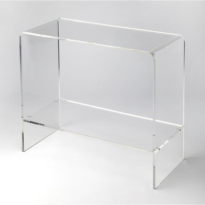 Butler Specialty Crystal Clear Console Table BSF-3610335