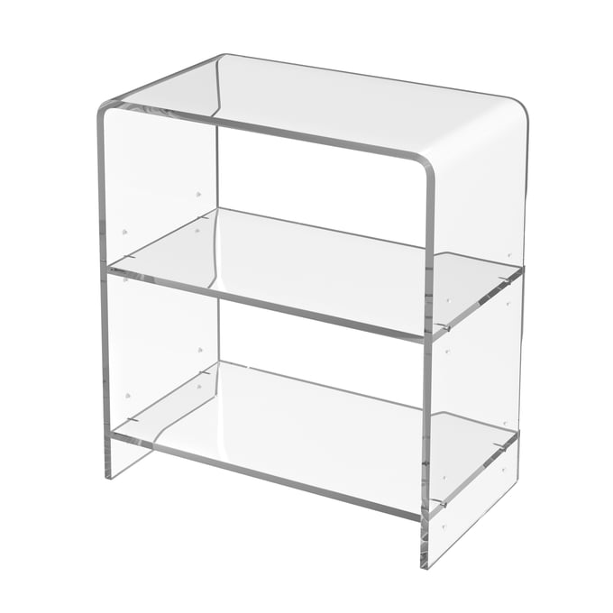 Butler Specialty Crystal Clear Bookcase BSF-3611335