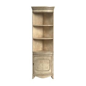 Butler Specialty Dowling Beige Door Corner Cabinet