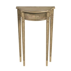 Butler Specialty Chester Beige Demilune Console Table