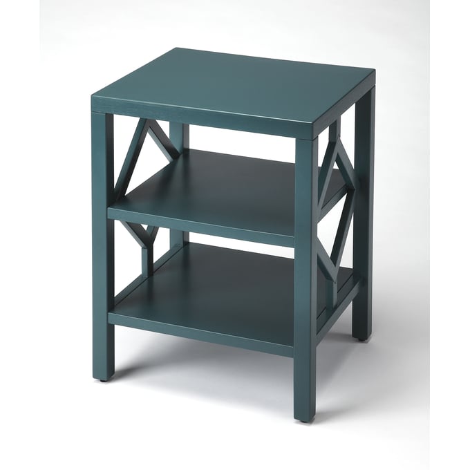 Butler Specialty Halcyon Teal Blue End Table BSF-3954140