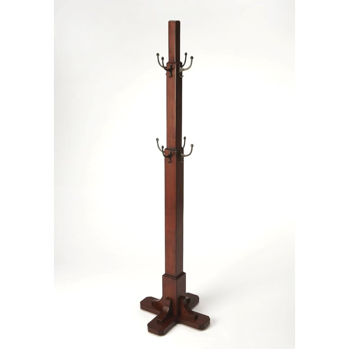 Butler Specialty Webster Medium Brown Coat Rack Tree BSF-4114011