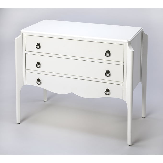 Butler Specialty Wilshire White 3 Drawer Accent Chest BSF-4469304