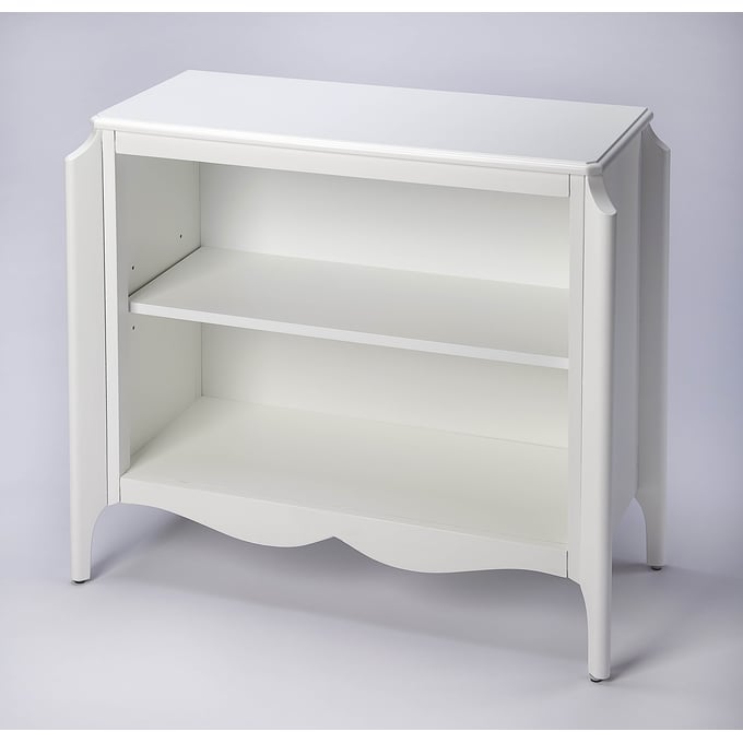 Butler Specialty Wilshire White 2 Shelf 28 Inch Bookcase BSF-4470304