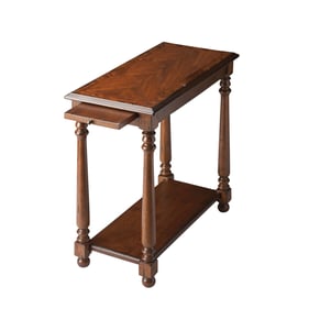 Butler Specialty Devane Medium Brown CastleWood Side Table