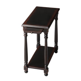 Butler Specialty Devane Black Midnight Rose Side Table