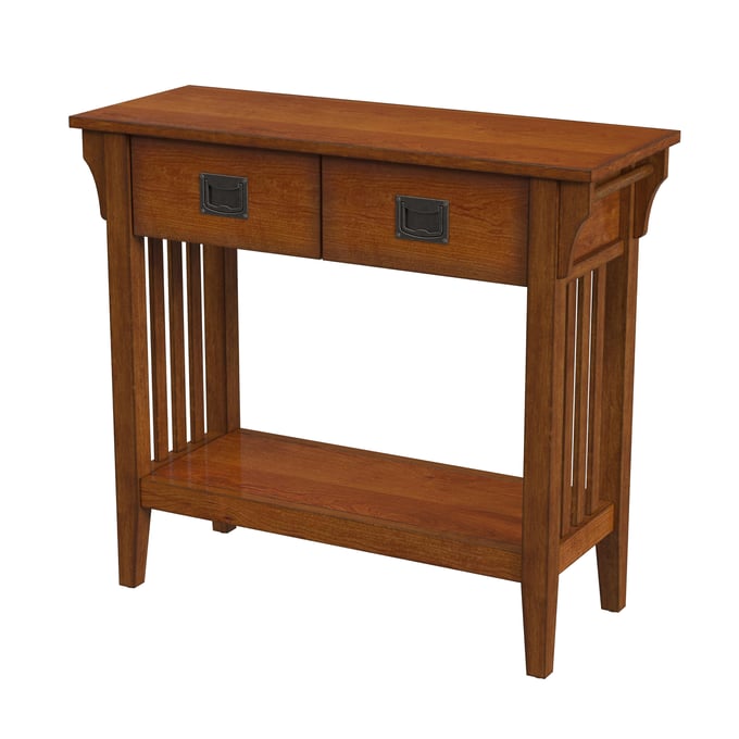 Butler Specialty Larina Medium Brown 2 Drawer Console Table BSF-5217101