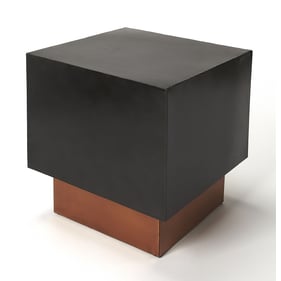 Butler Specialty Solomon Black Metal Side Table