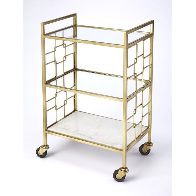 Butler Specialty Arcadia Gold Bar Cart BSF-5347402