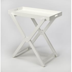 Butler Specialty Edna White Tray Table