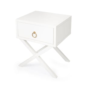 Butler Specialty Lark White Nightstand