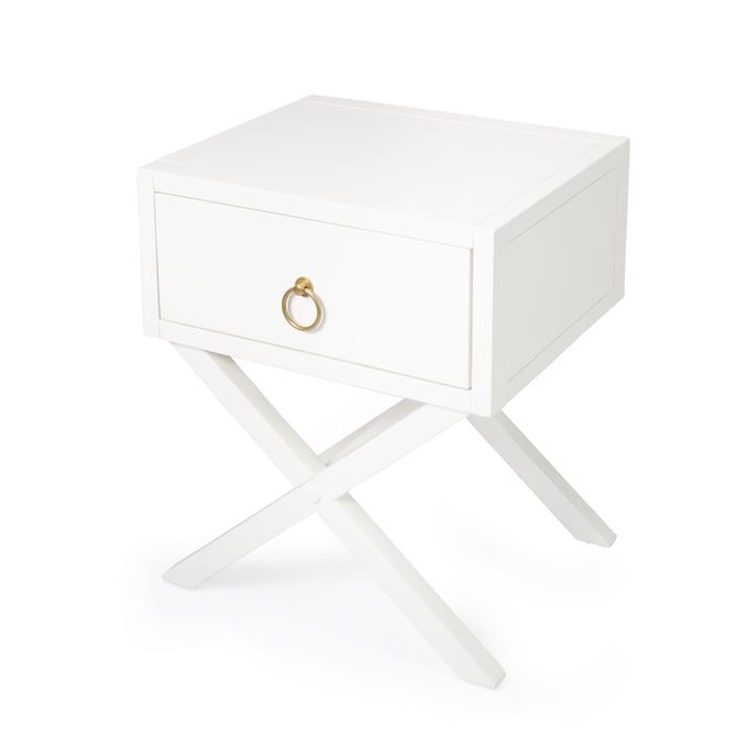 Butler Specialty Lark White Nightstand BSF-5385304