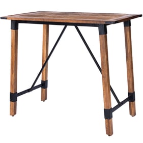 Butler Specialty Masterson Mountain Lodge Natural Wood Pub Table