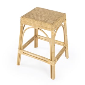 Butler Specialty Robias Natural Rattan 24.5 Inch Counter Height Stool