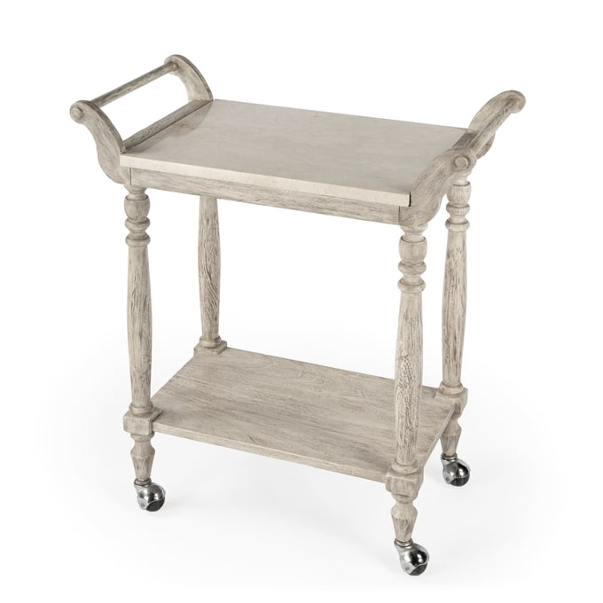 Butler Specialty Danielle Gray Marble Bar Cart BSF-5518329