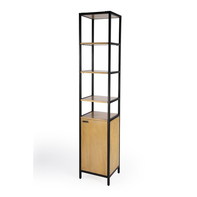 Butler Specialty Hans Light Brown 1 Door Bookcase BSF-5556419