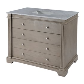 Butler Specialty Rachelle Gray 42 Inch Vanity Sink Set